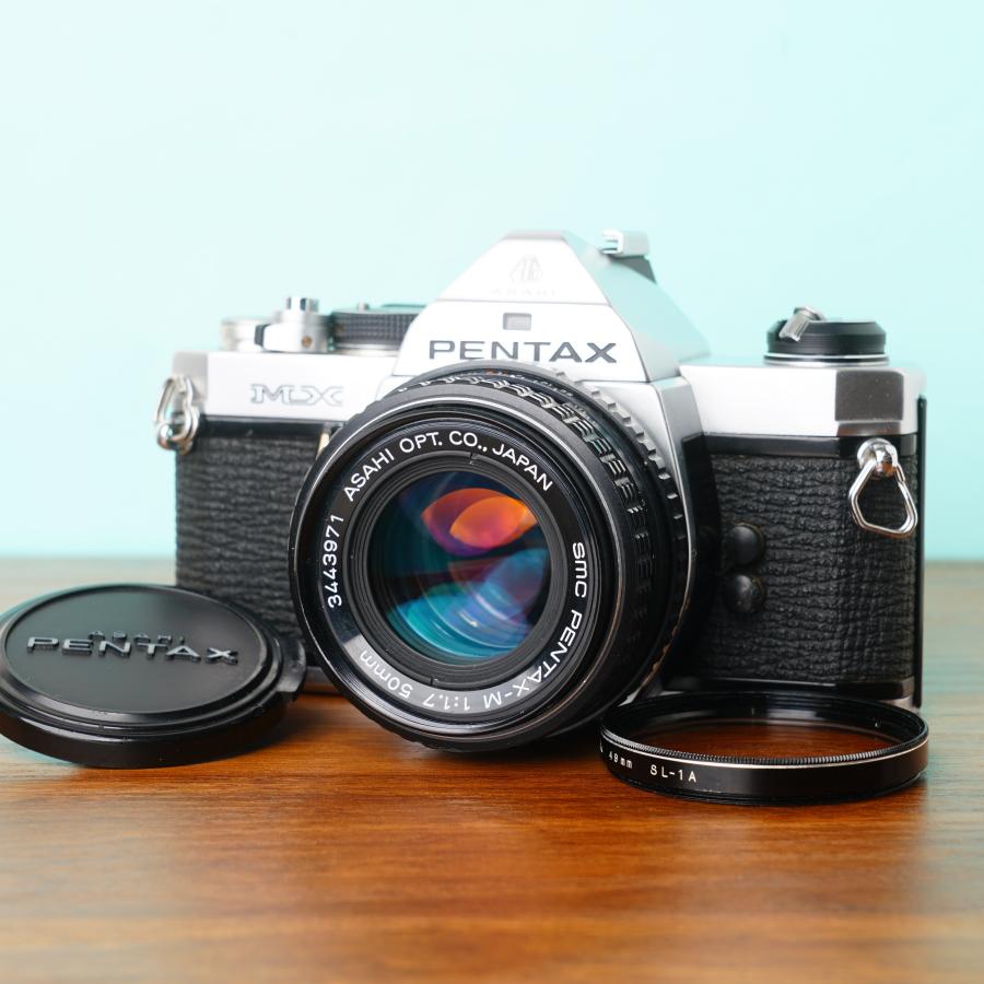 ペンタックス Pentax MX + 50mm F1.7 ペンタックス [美品] 完動品◎ペンタックスMX × 50mm f1.7