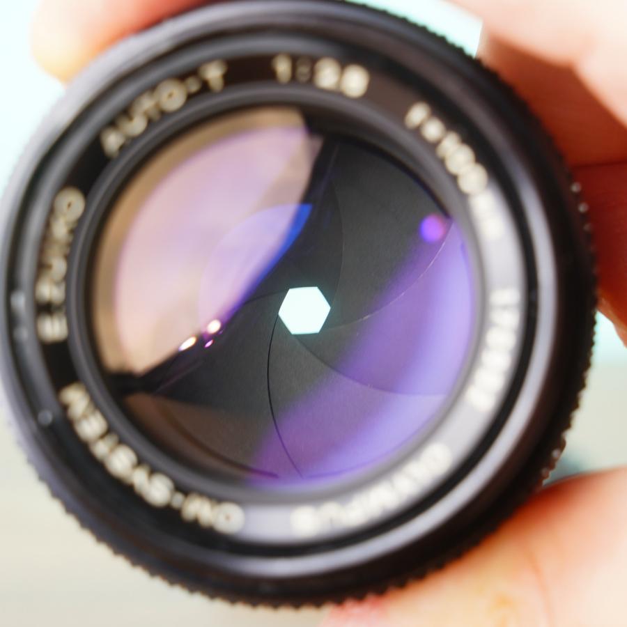 オリンパス（OLYMPUS） E.ZUIKO OM-SYSTEM AUTO-T 100mm F2.8 オールド
