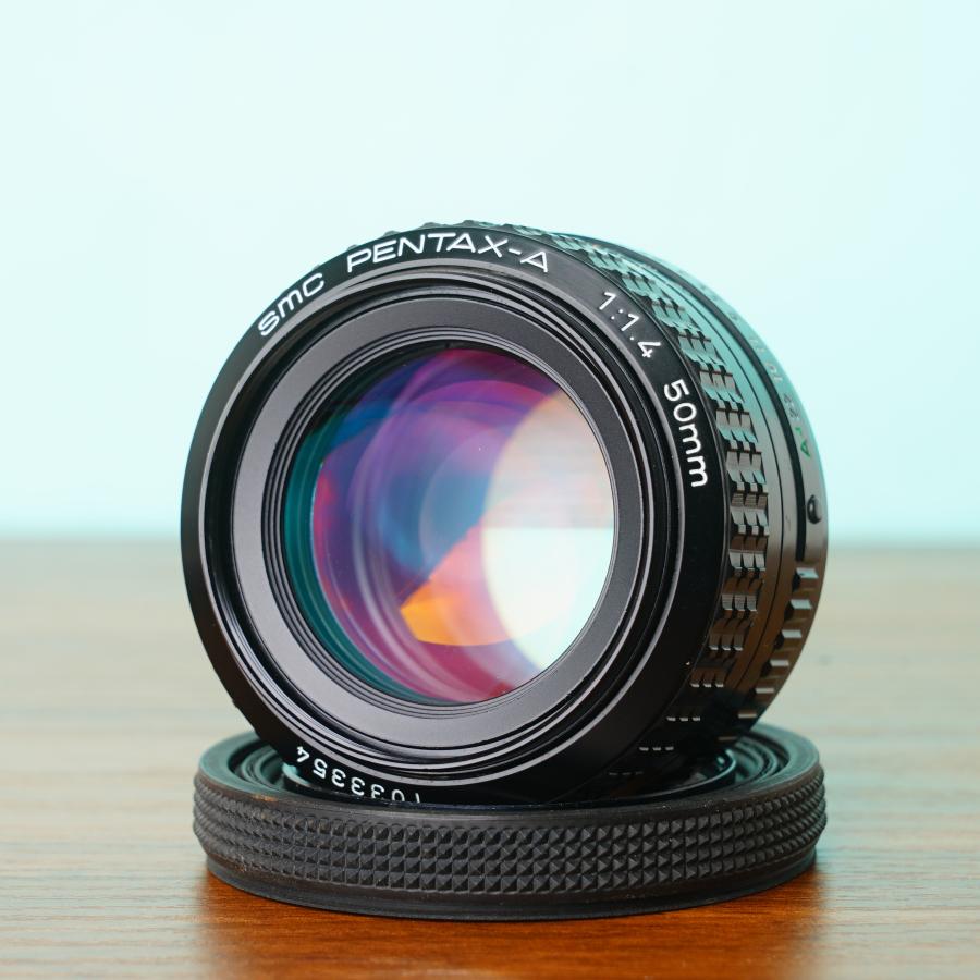 【美品】SMC PENTAX-A 50mm f/1.4 単焦点レンズ ペンタックス [訳あり特価] SMC PENTAX-A 50mm f1.4 単焦点 オールド