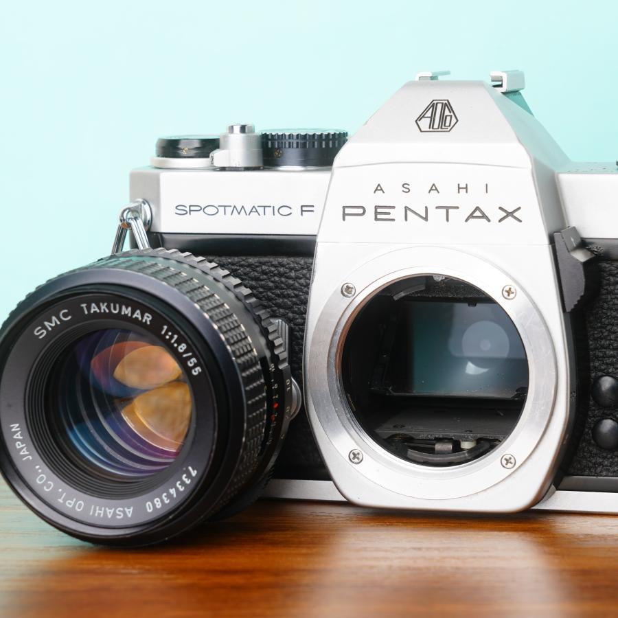 ペンタックス 完動品◎ペンタックスSPF 55mm f1.8 フィルム