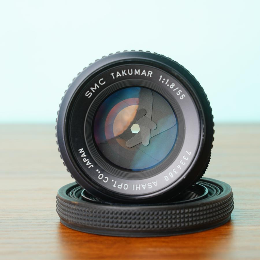 ペンタックス 完動品◎ペンタックスSPF 55mm f1.8 フィルム