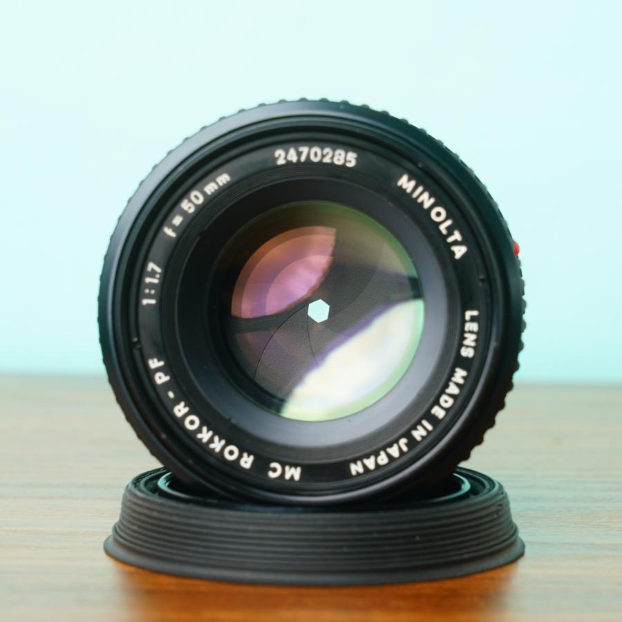 美品◎完動品◎ミノルタ SRT SUPER / MC ROKKOR-PF 50mm f1.7 13/85の画像