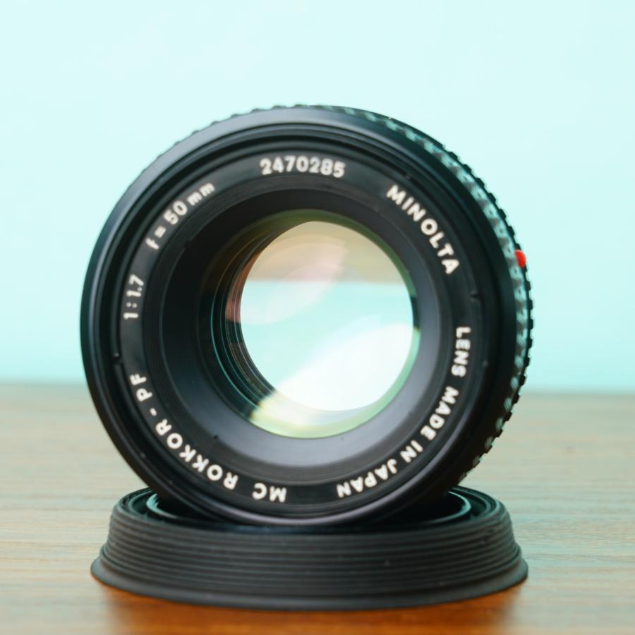 美品◎完動品◎ミノルタ SRT SUPER / MC ROKKOR-PF 50mm f1.7 13/85の画像