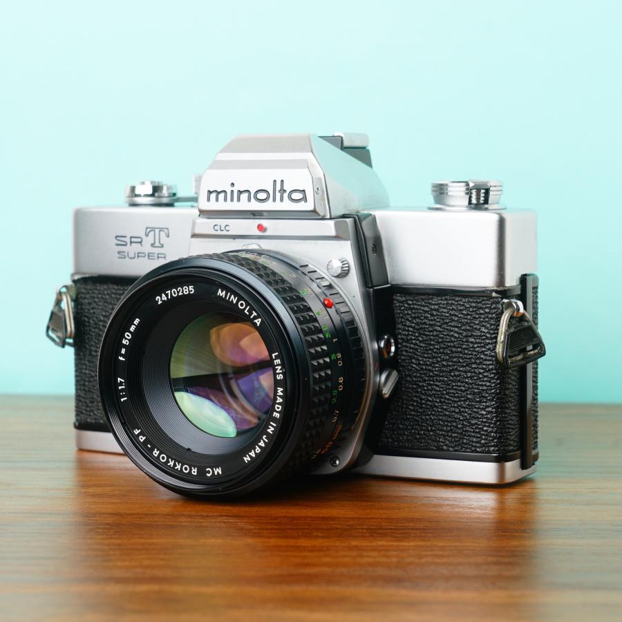 美品◎完動品◎ミノルタ SRT SUPER / MC ROKKOR-PF 50mm f1.7 13/85の画像
