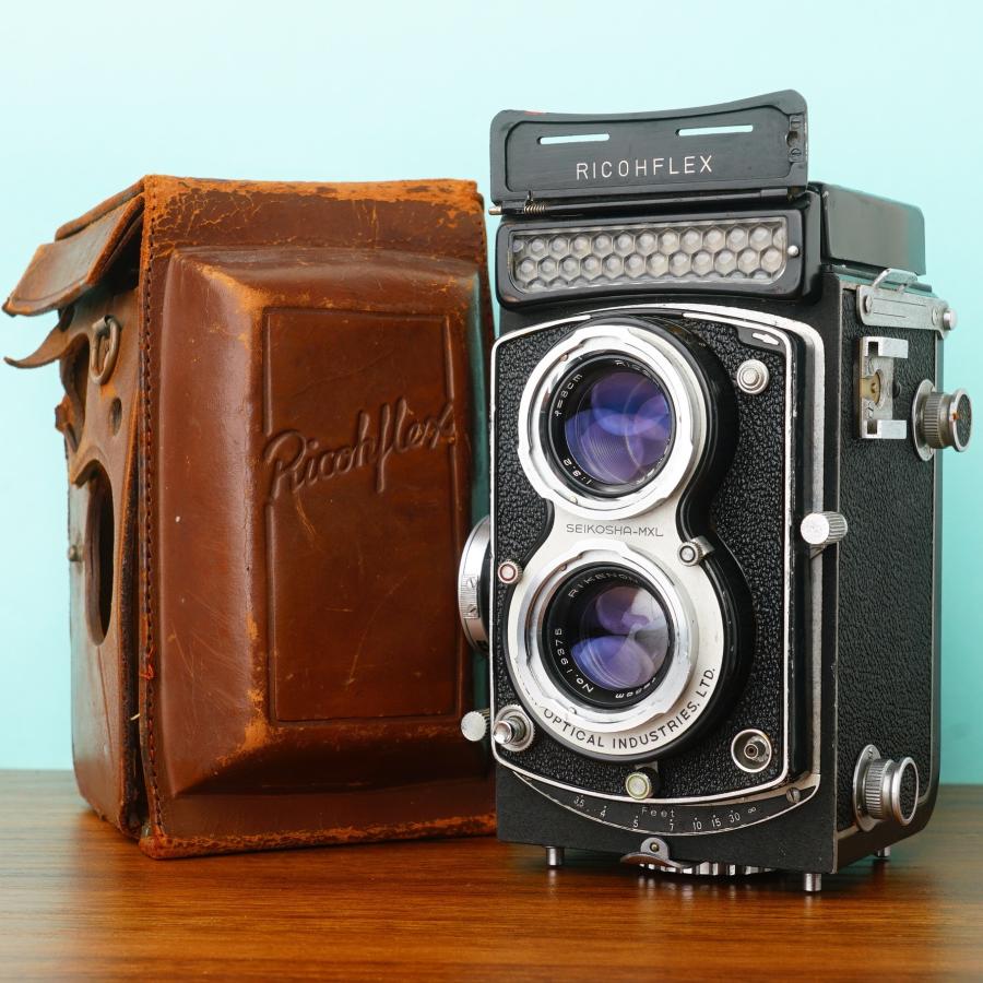 リコー（RICOH） 完動品◎RICOHFLEX DIA L 露出計付き 二眼レフ