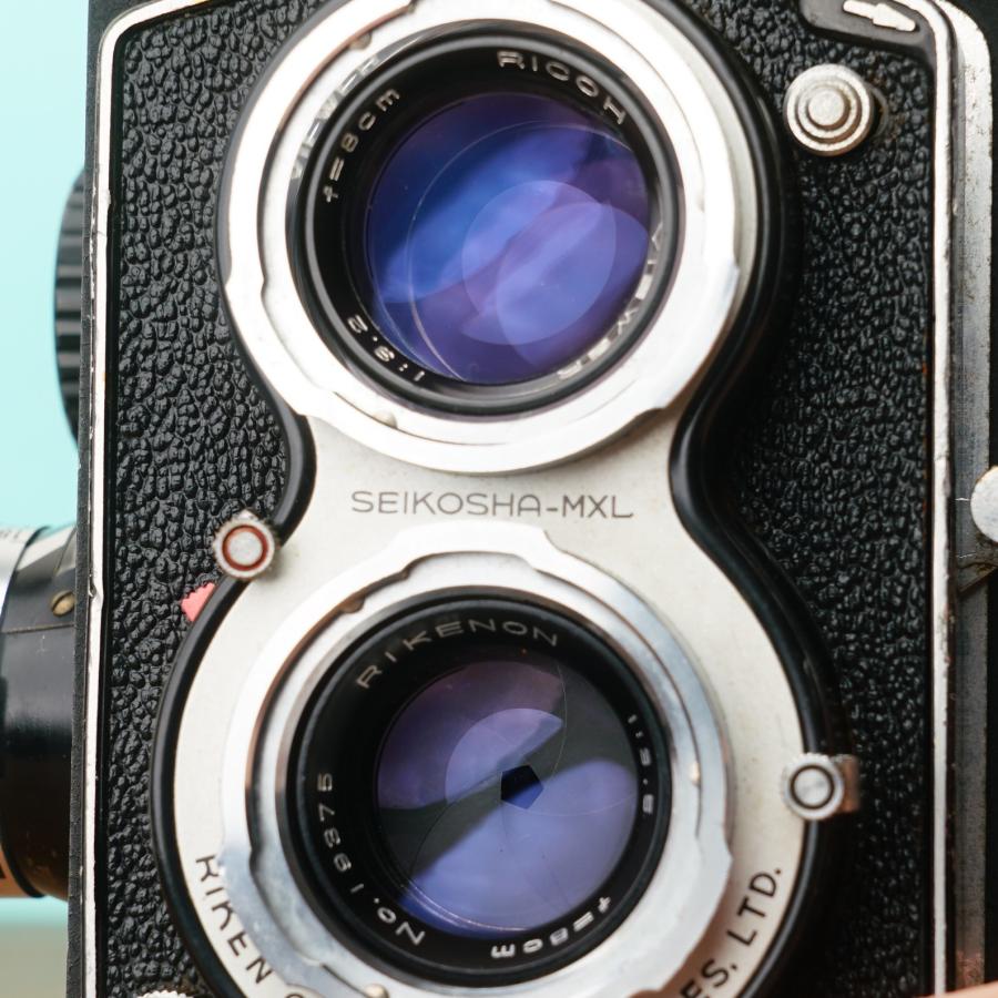 リコー（RICOH） 完動品◎RICOHFLEX DIA L 露出計付き 二眼レフ