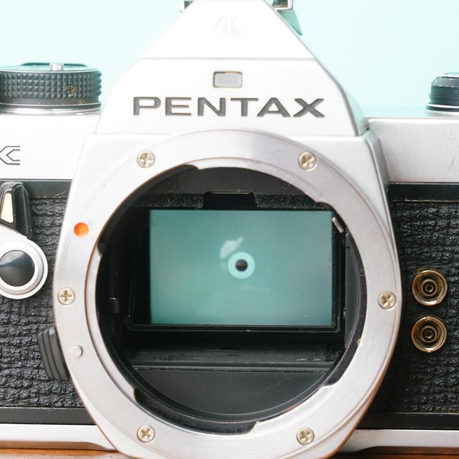 【完動品/モルト交換済】PENTAX MX シルバー ボディ 露出計動作 フィルムカメラ #73の画像