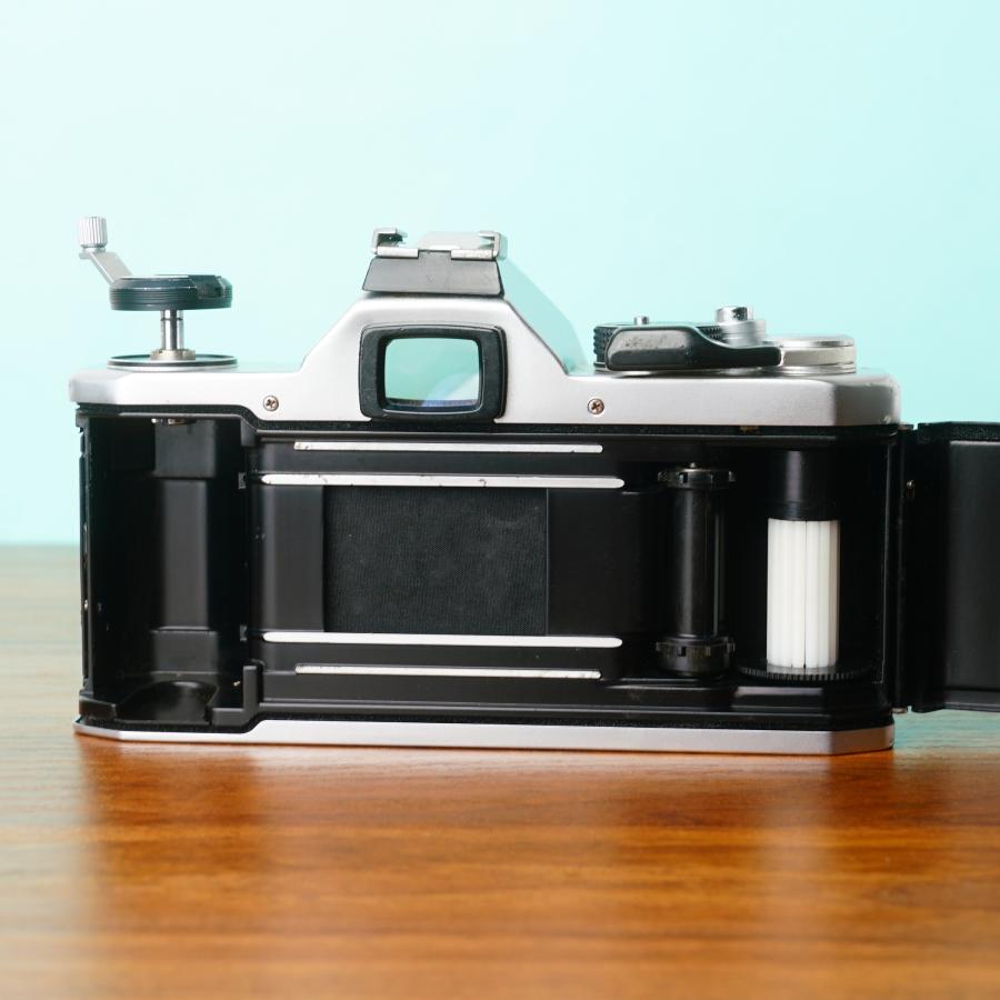 完動品★ PENTAX MX ペンタックス レンズ 一眼レフカメラ ペンタックス 【完動品/モルト交換済】PENTAX MX シルバー ボディ 露出
