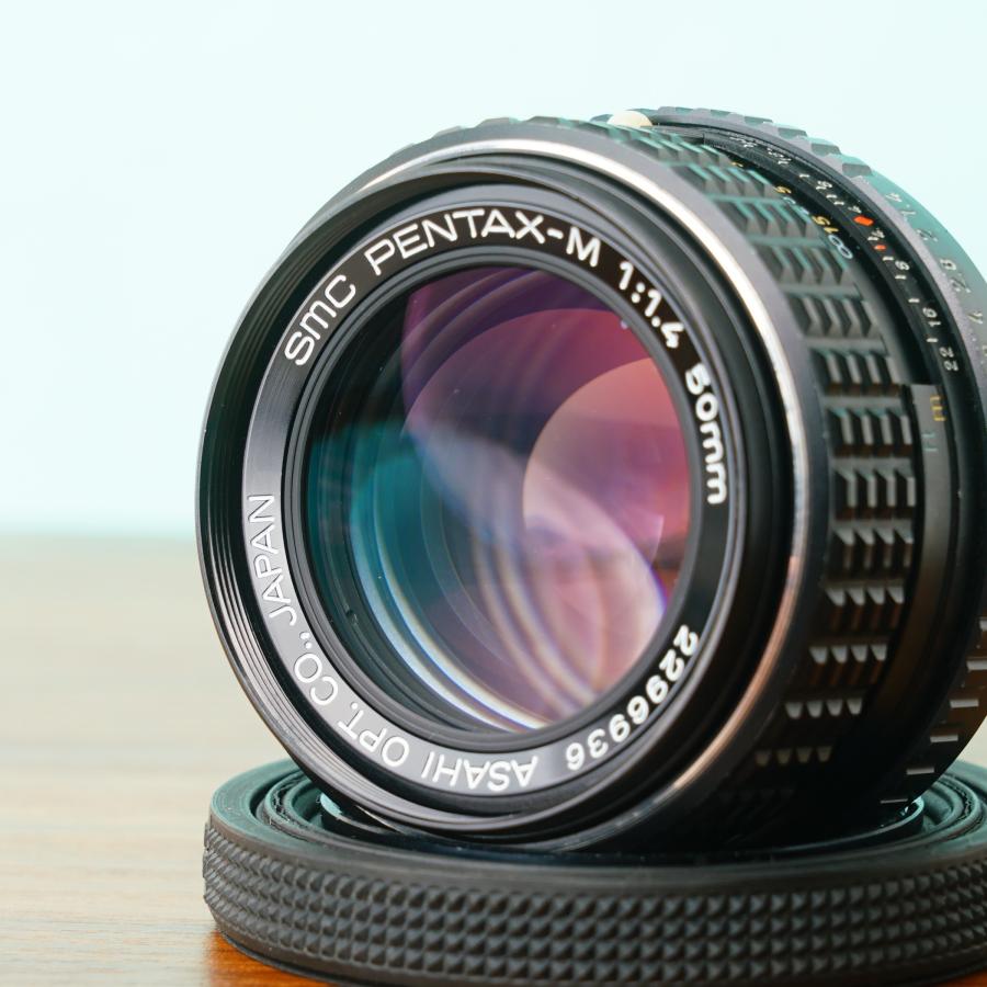 ペンタックス SMC PENTAX-M 50mm f1.4 Kマウント オールドレンズ #87