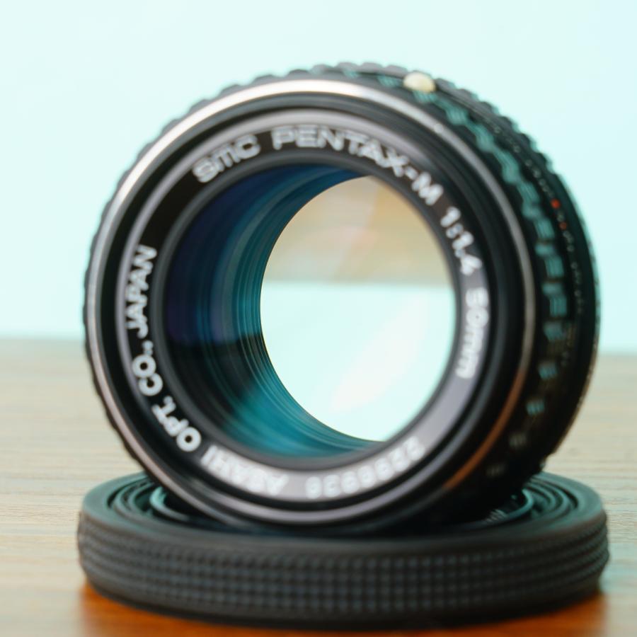 カメラ 【整備済・美品】SMC PENTAX-M 50mm F1.4/清掃済・Kマウント