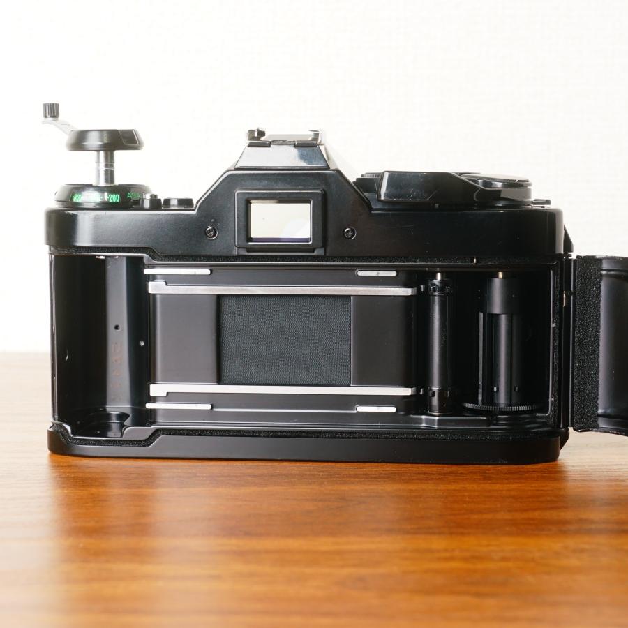 [美品] 完動品◎Canon AE-1 Program ブラック ボディ フィルムカメラ 防湿庫管理 03の画像