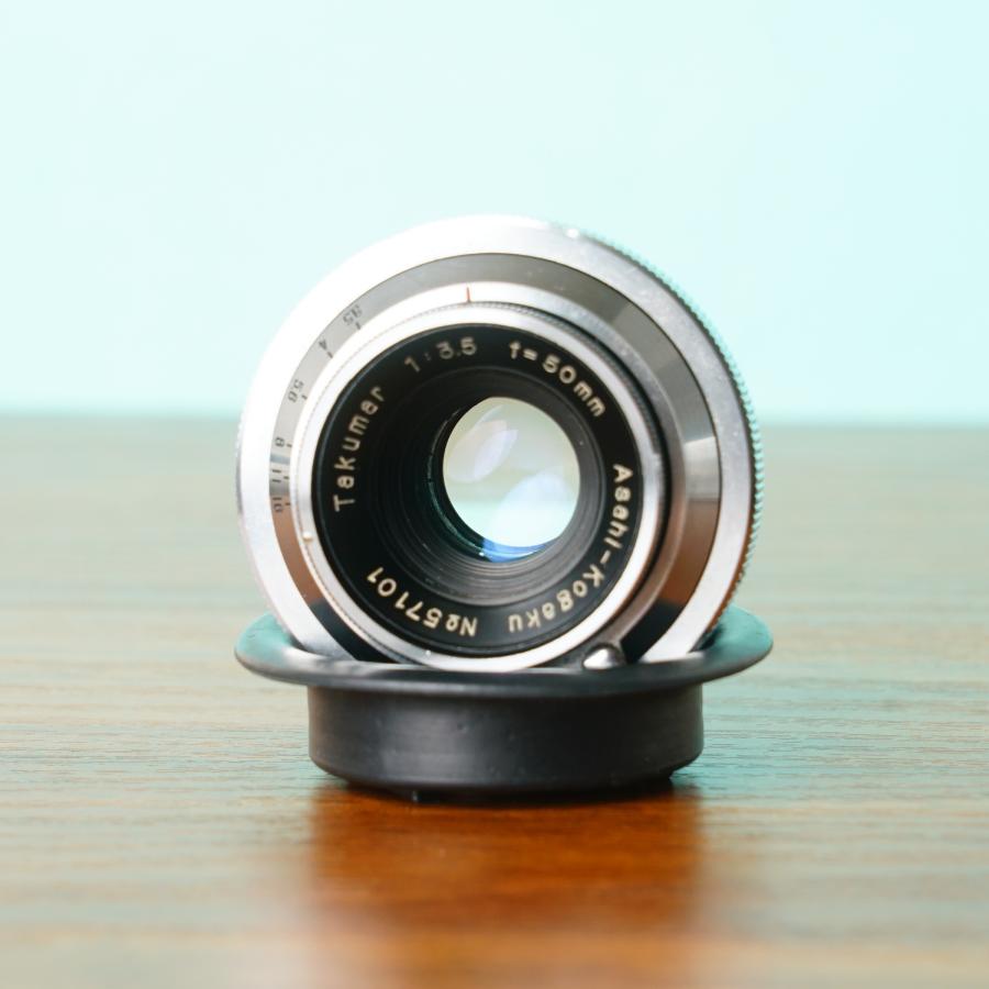 完動品◎ペンタックス Asahiflex × Asahi kogaku Takumar 50mm f3.5 フィルムカメラ #289の画像
