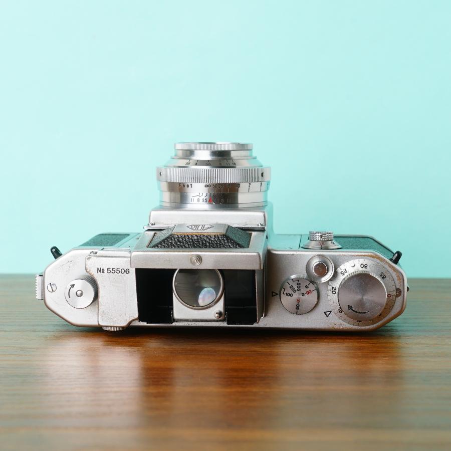 完動品◎ペンタックス Asahiflex × Asahi kogaku Takumar 50mm f3.5 フィルムカメラ #289の画像