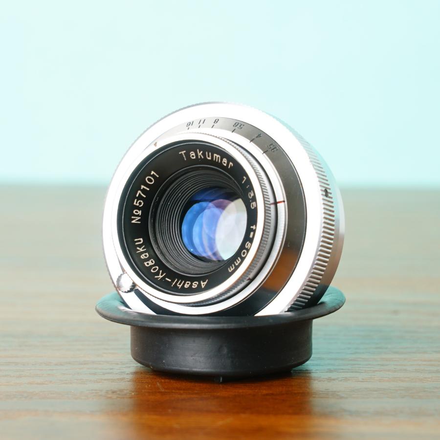 完動品◎ペンタックス Asahiflex × Asahi kogaku Takumar 50mm f3.5 フィルムカメラ #289の画像