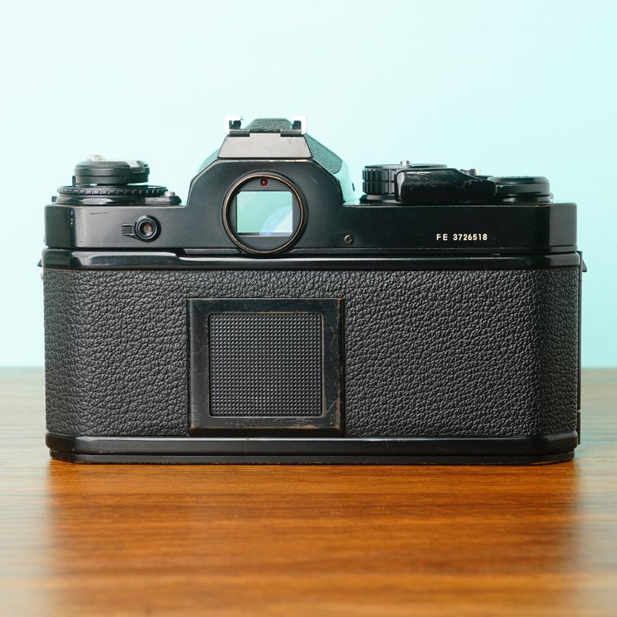 完動・整備済み】Nikon FE ブラックボディ 防湿庫管理 #326 【公式通販】