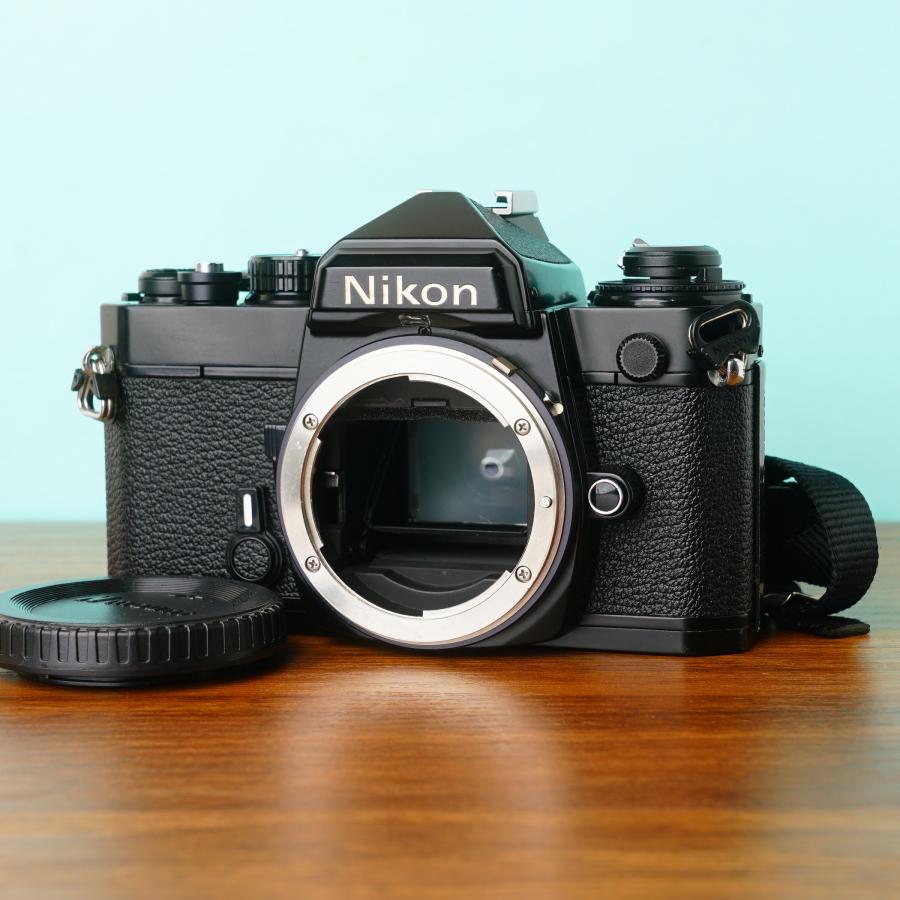 NIKON FE ブラック ボディ 完動品 美品 フィルムカメラ ニコン（Nikon） [美品] 完動品◎ニコン FE ブラック ボディ フィルム