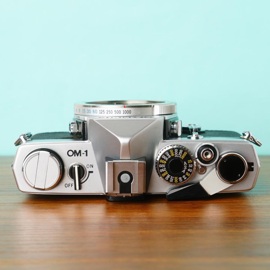 【完動・美品・整備済み】Olympus OM-1 シルバー（プリズム腐食なし）337_4