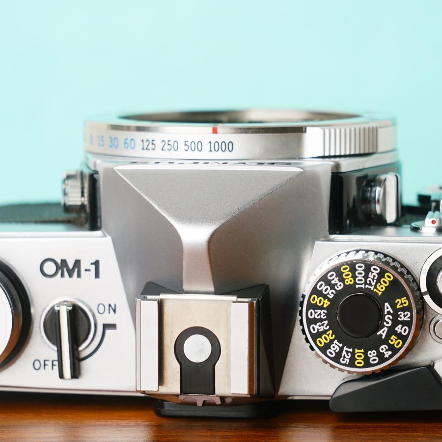 【完動・美品・整備済み】Olympus OM-1 シルバー（プリズム腐食なし）337_8