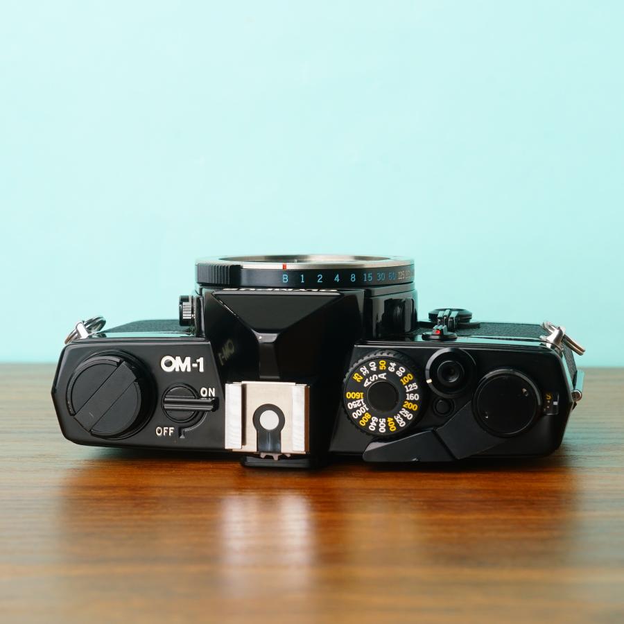 【完動・整備済み】OLYMPUS OM-1 ブラック 329_4
