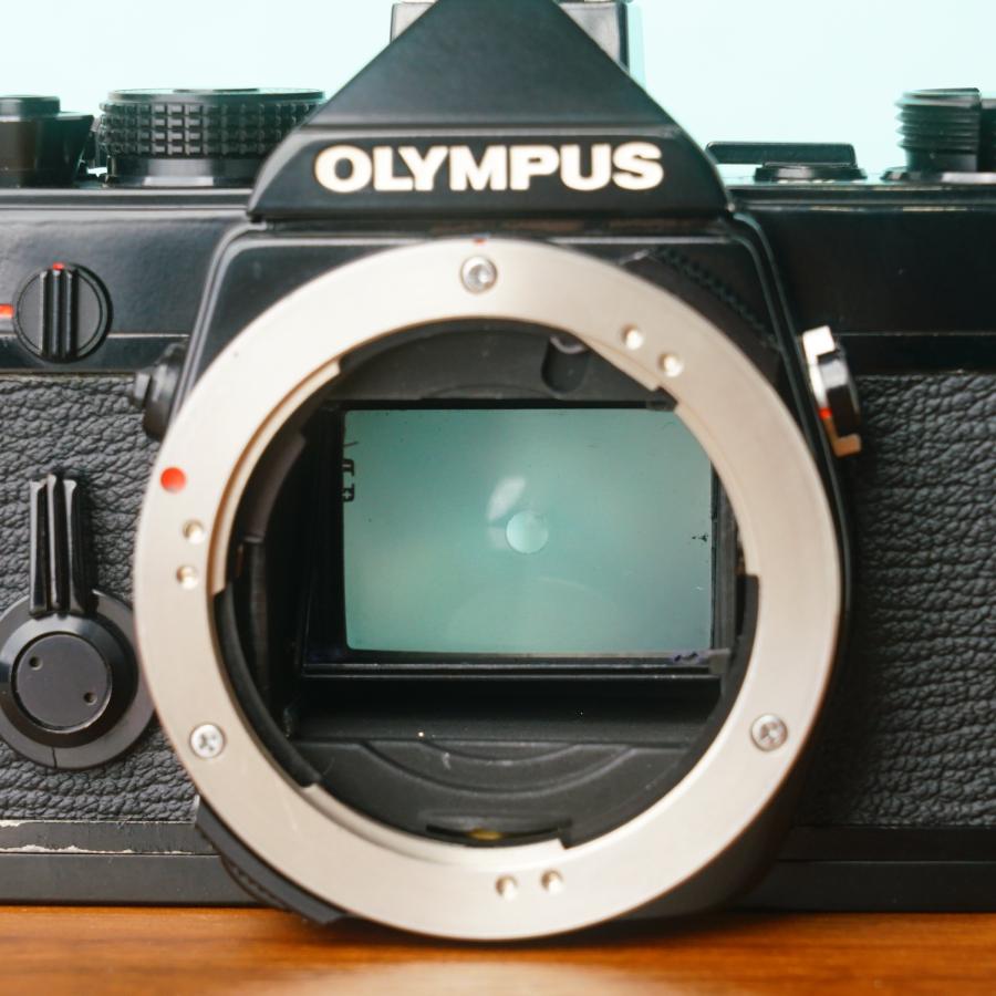 【完動・整備済み】OLYMPUS OM-1 ブラック 329_6