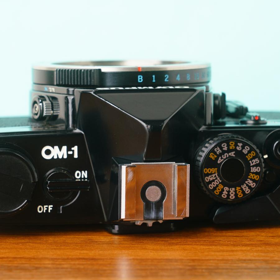 【完動・整備済み】OLYMPUS OM-1 ブラック 329_8
