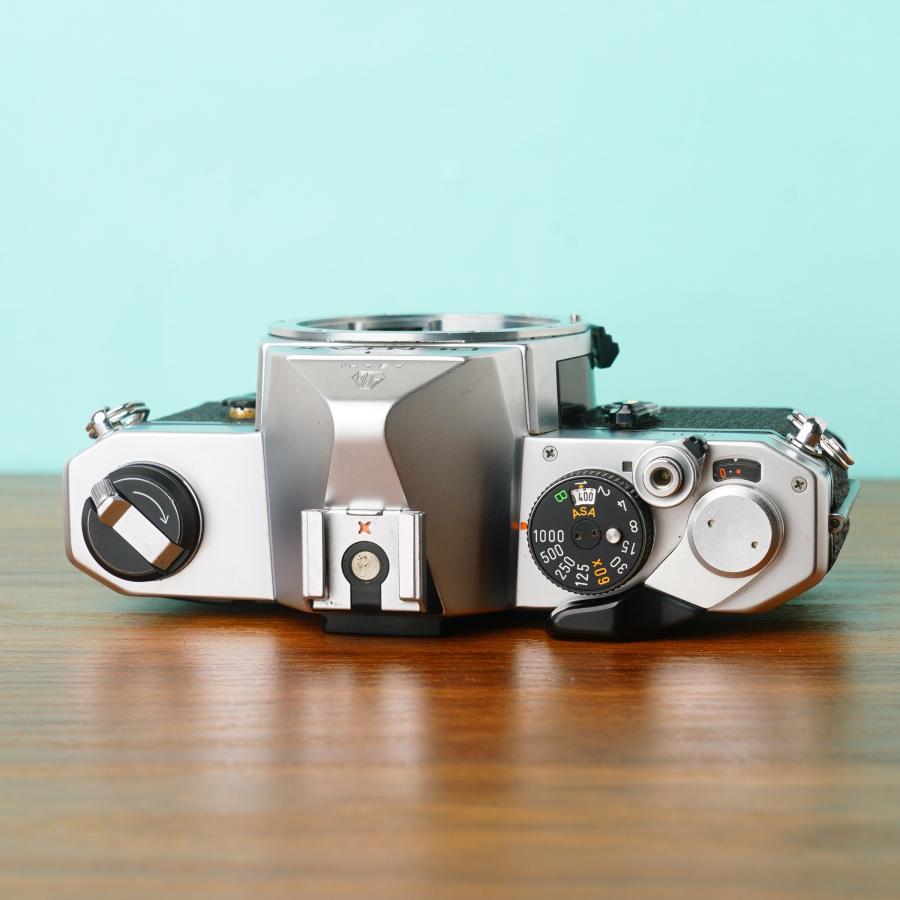 完動品◎PENTAX MX シルバー ボディ 露出計動作 フィルムカメラ #336_4