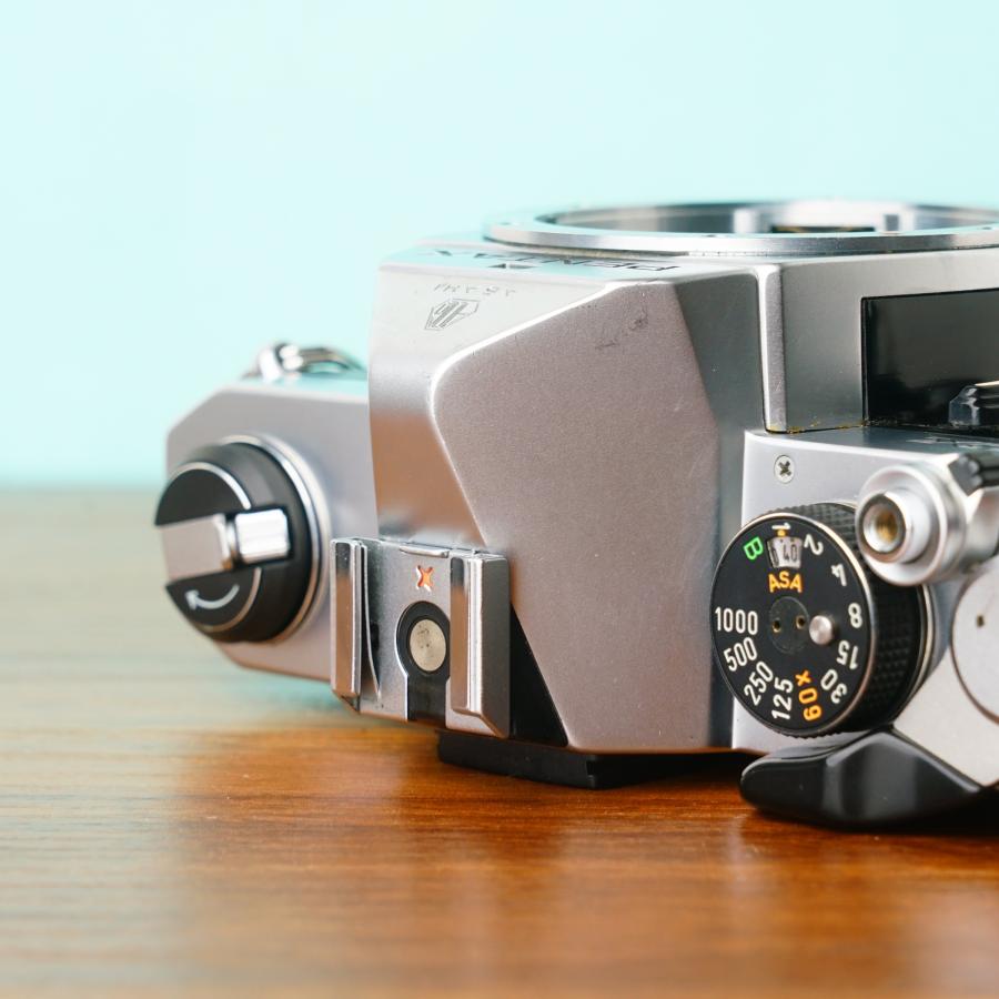 完動品◎PENTAX MX シルバー ボディ 露出計動作 フィルムカメラ #336_8