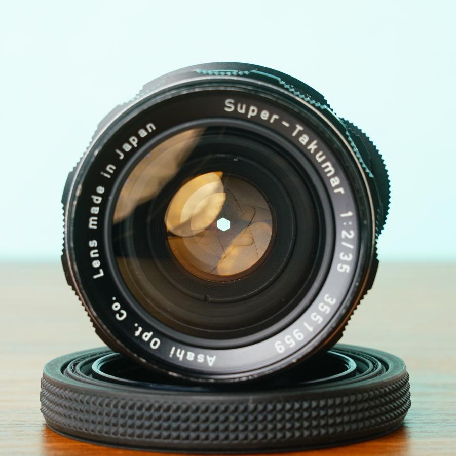 【美品】PENTAX Super-Takumar 35mm F2 ペンタックス ペンタックス Super Takumar 35mm f2 広角 オールドレンズ #360