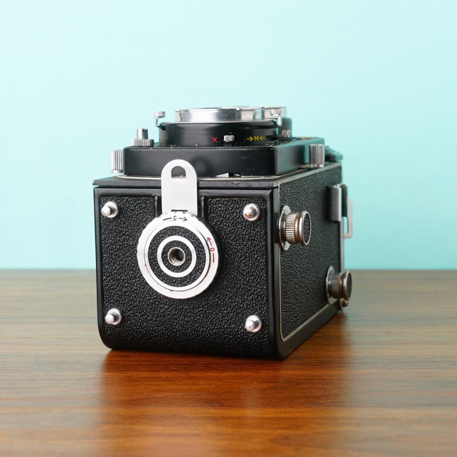 リコー（RICOH） 美品◎完動品◎RICOHFLEX NEW DIA ケース付き 二眼