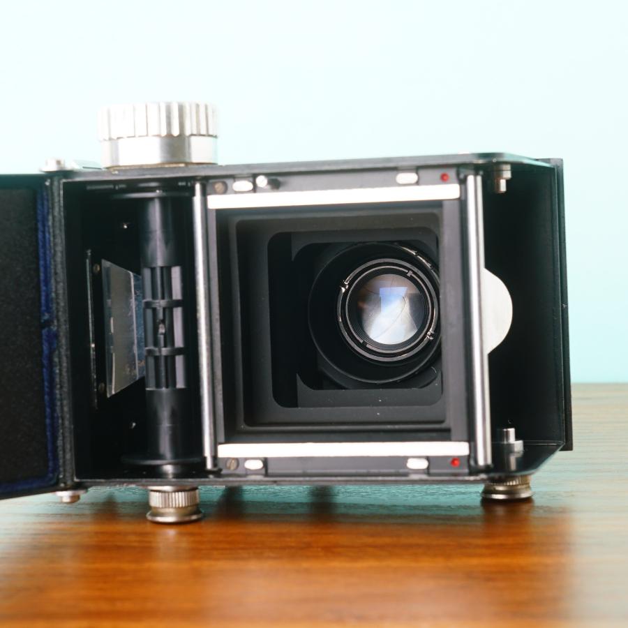 リコー（RICOH） 美品◎完動品◎RICOHFLEX NEW DIA ケース付き 二眼