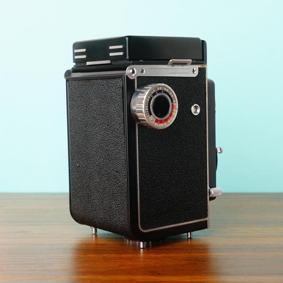 リコー（RICOH） 美品◎完動品◎RICOHFLEX NEW DIA ケース付き 二眼