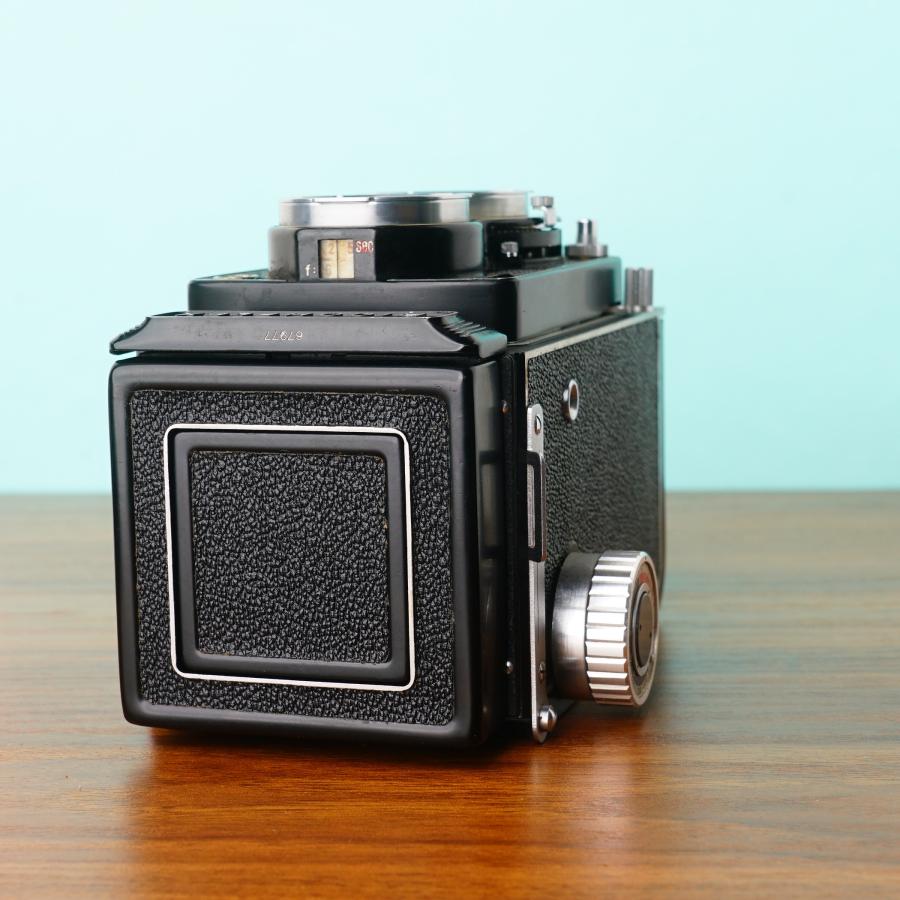 リコー（RICOH） 美品◎完動品◎RICOHFLEX NEW DIA ケース付き 二眼