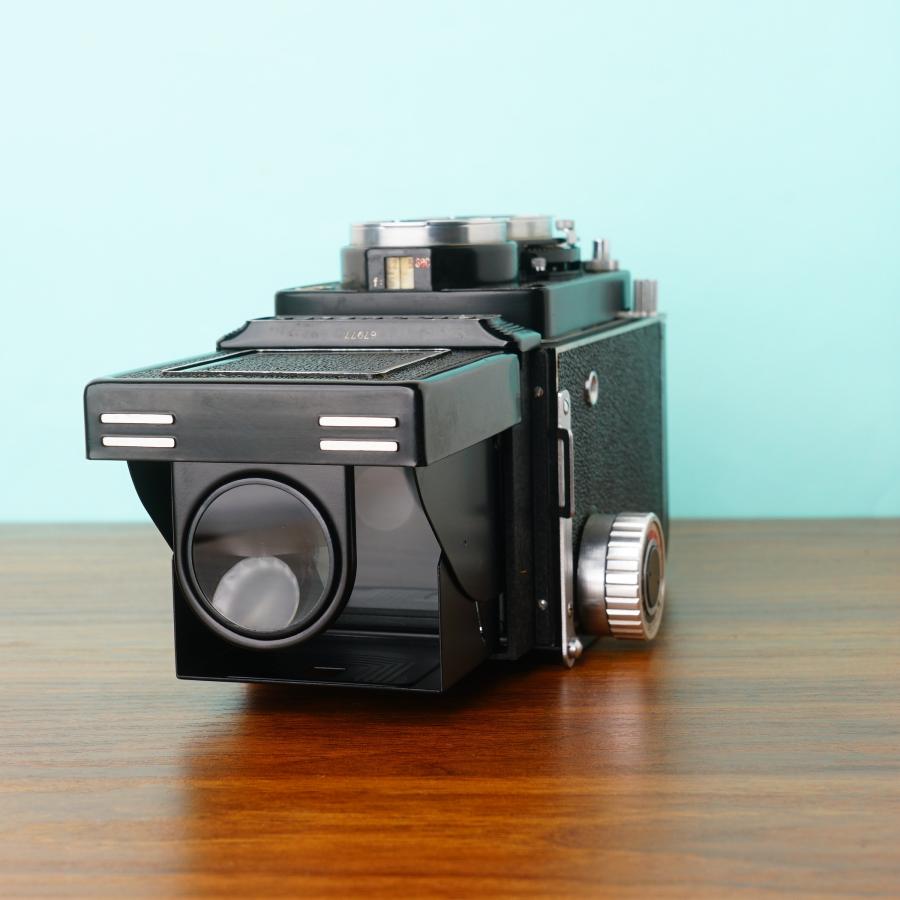 リコー（RICOH） 美品◎完動品◎RICOHFLEX NEW DIA ケース付き 二眼