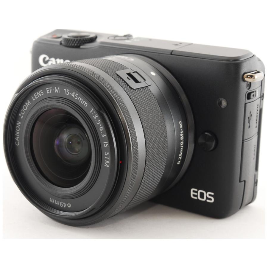 売れ筋アイテムラン M10 Eos Canon キヤノン ブラックボディ 中古 カメラ ミラーレス一眼 レンズセット 望遠 シルバー 55 0mm Ef M キヤノン Labelians Fr