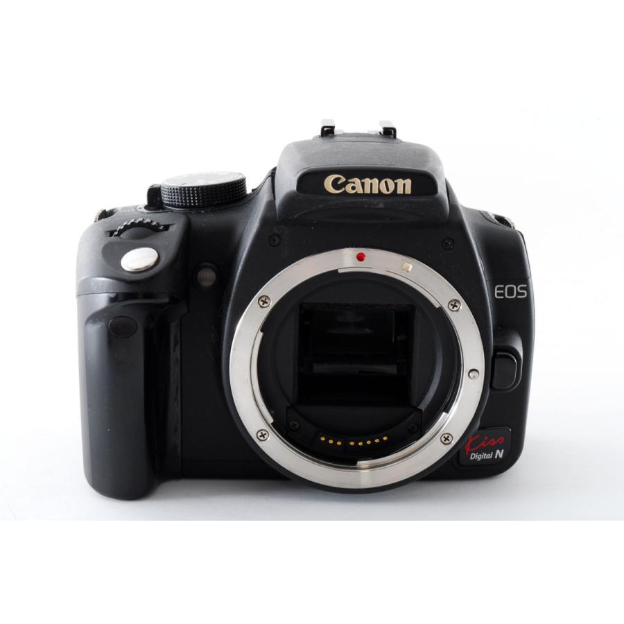デジタル一眼レフ カメラ 中古 Canon キャノン Kiss N レンズセット CFカード付き :Canon-KissN-Black-LK