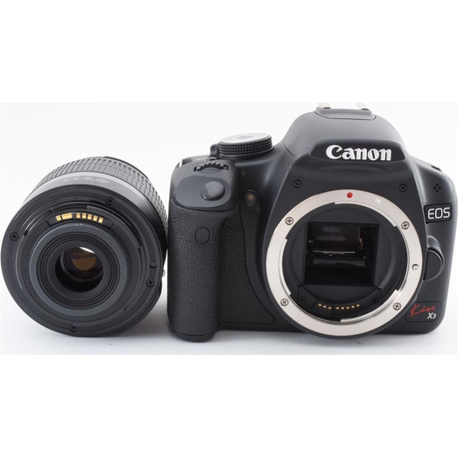 Canon キヤノン EOS Kiss X3 レンズキット 一眼レフ カメラ 中古 動画撮影 SDカード付き｜cameracantik｜07