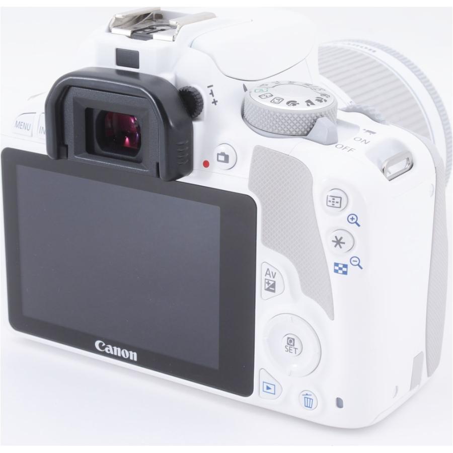一眼レフカメラ 中古 Canon キヤノン EOS Kiss X7 ホワイト レンズキット SDカード付き｜cameracantik｜03