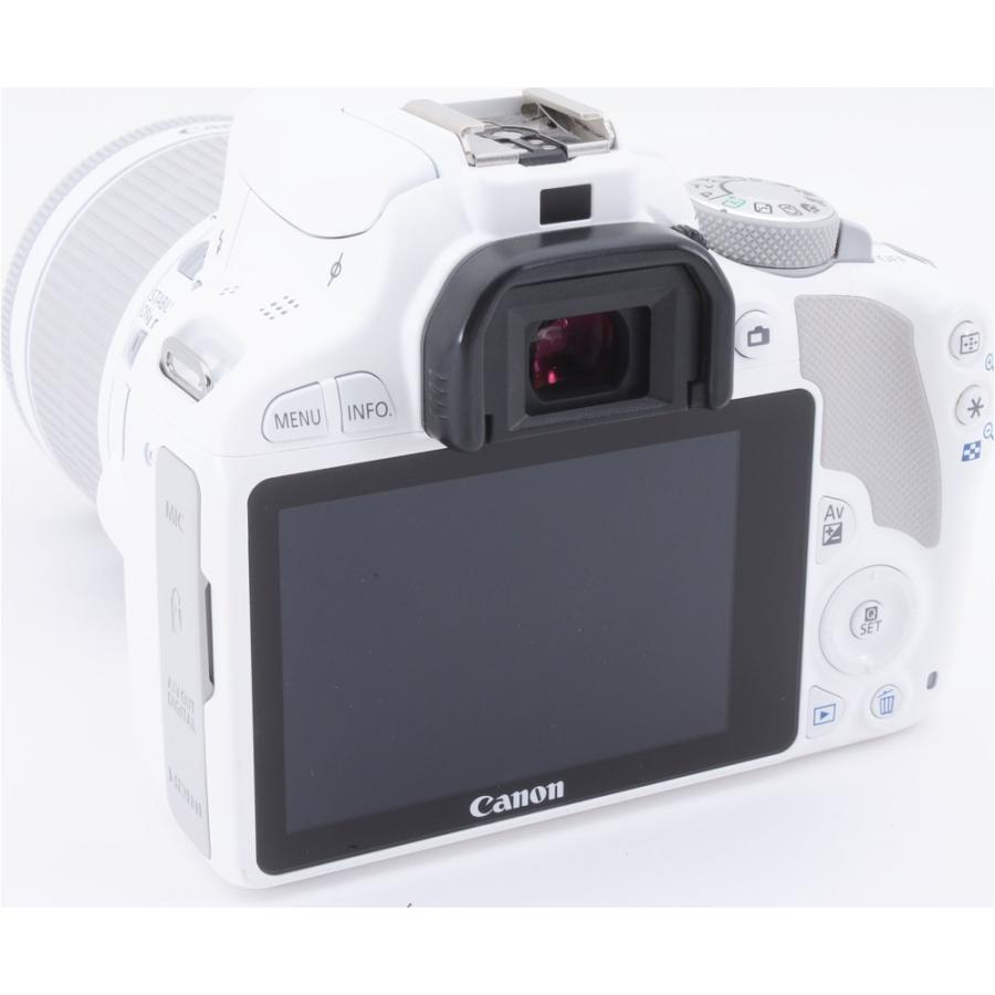 一眼レフカメラ 中古 Canon キヤノン EOS Kiss X7 ホワイト レンズキット SDカード付き｜cameracantik｜04