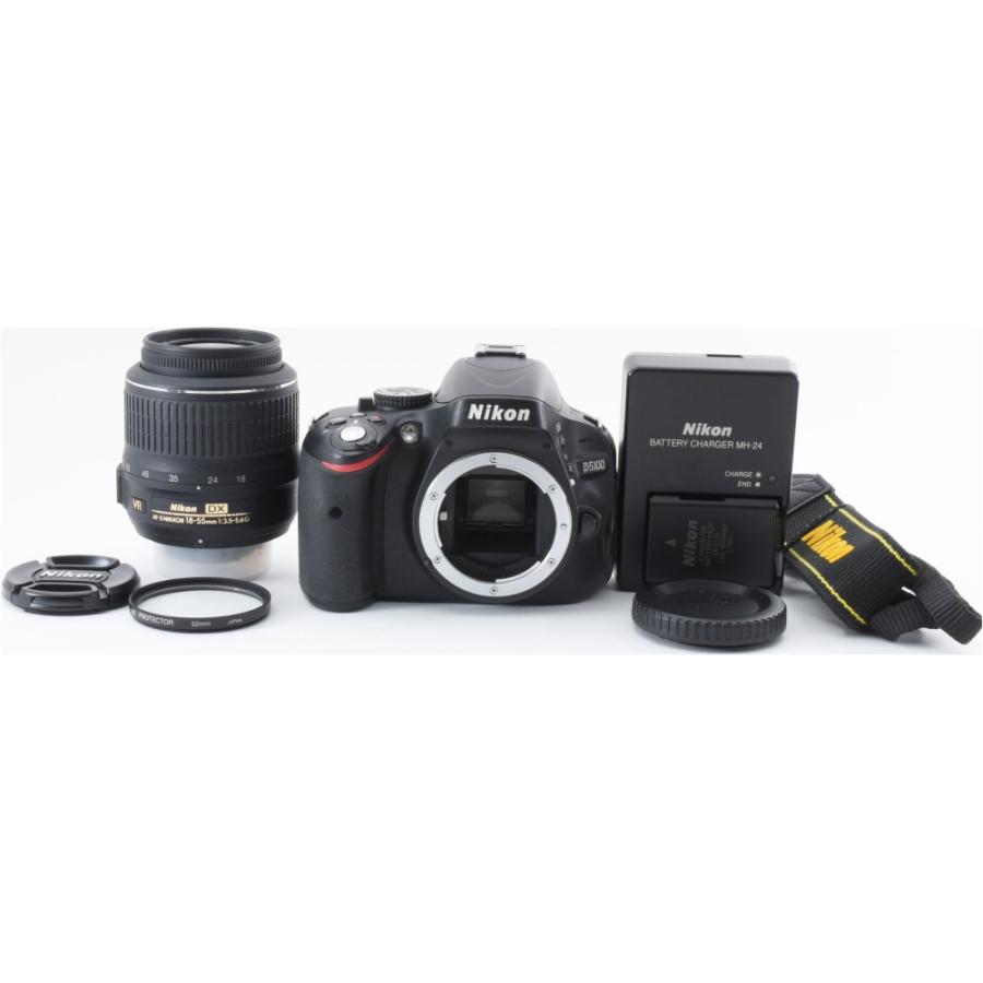 Nikon デジタル一眼 D5100レンズキット18-55mm SDカード付き