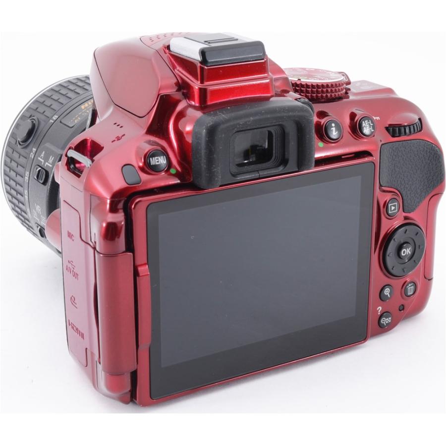 Nikon ニコン D5300 18-55mm レンズキット レッド 一眼レフ カメラ Wi 