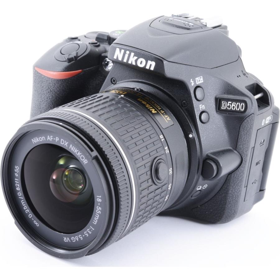 一眼レフカメラ 中古 Wi-Fi Nikon ニコン D5600 18-55mm VR レンズ