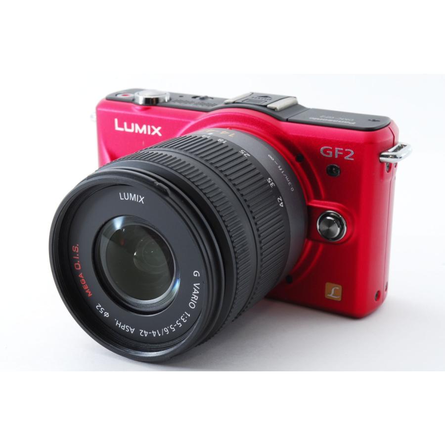 ミラーレス一眼 カメラ LUMIX ルミックス GF2 レッド レンズキット SDカード付き :Panasonic-GF2-Red-LK:カメラショップ  Cantik - 通販 - Yahoo!ショッピング