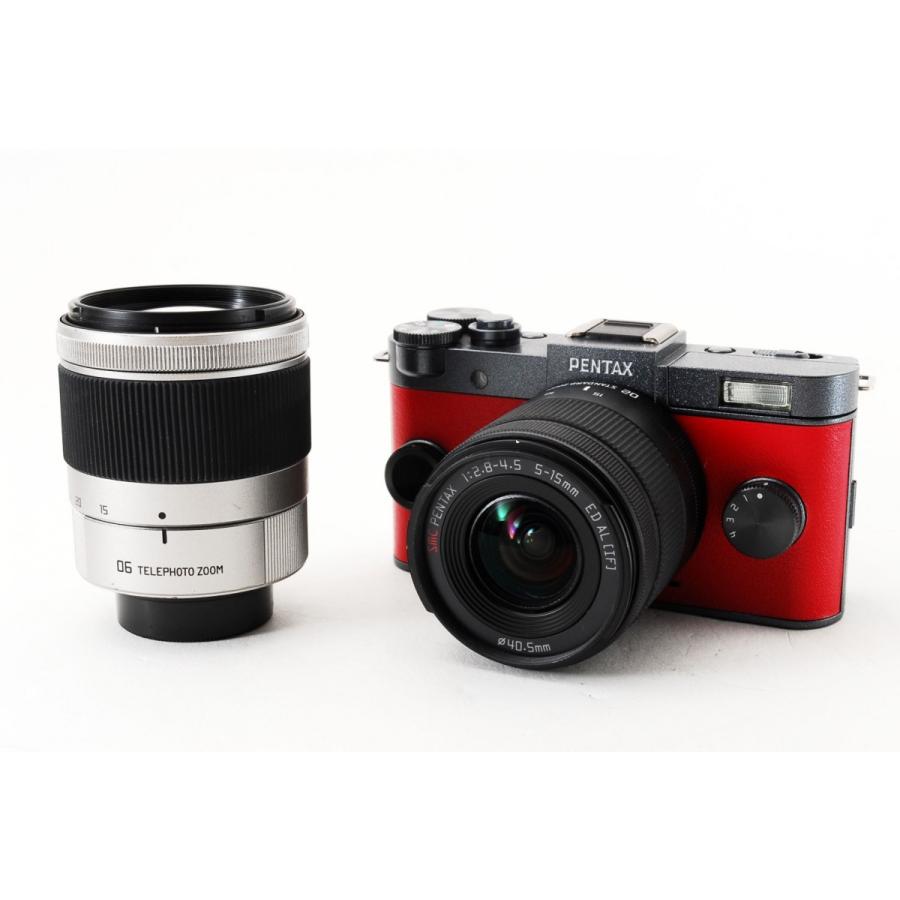 中古 Wi Fi対応 ミラーレス一眼 Pentax ペンタックス Q S1 ガンメタル ダブルズーム 生産終了モデル Pentax Qs1 Red Wz カメラショップ Cantik 通販 Yahoo ショッピング
