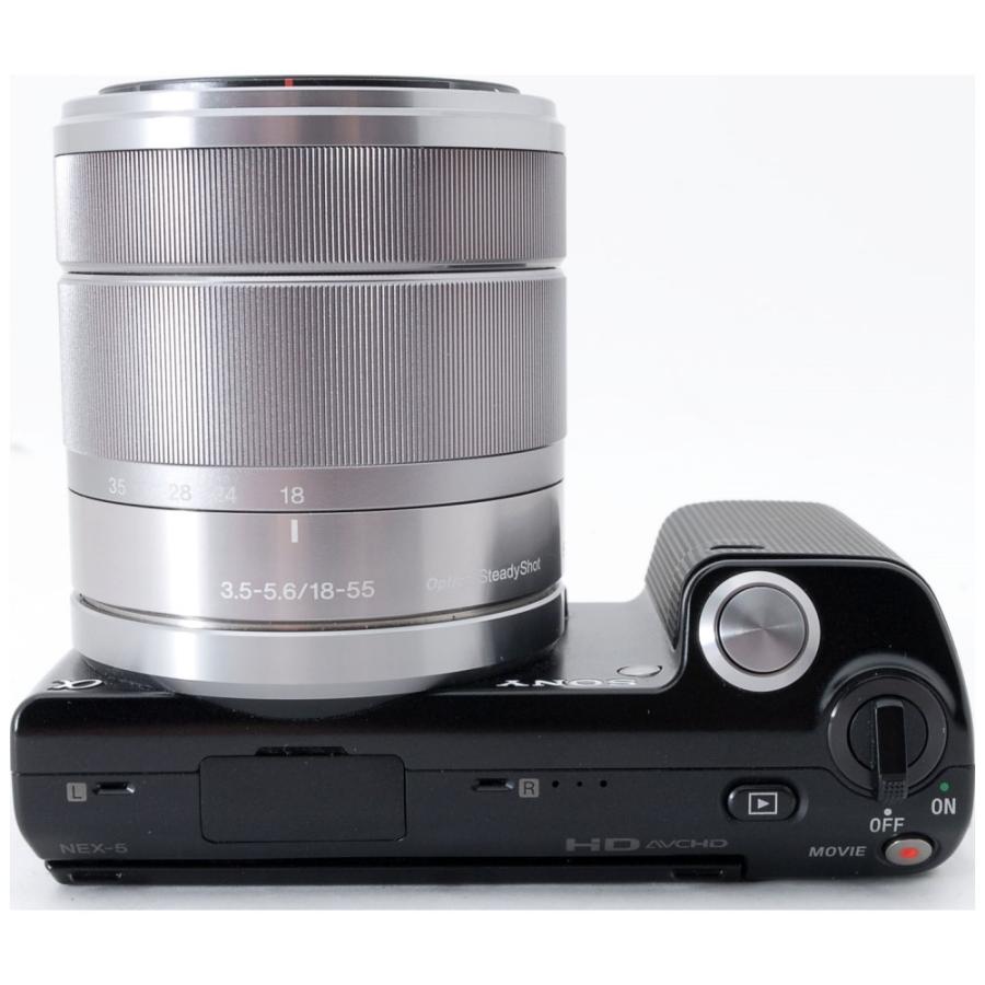 ミラーレス一眼 カメラ Sony ソニー NEX-5 ブラック レンズキット :Sony-NEX5-Black-LK:カメラショップ