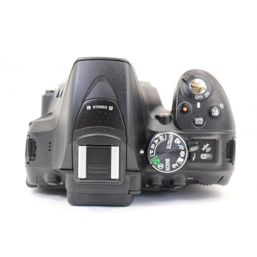 Nikon デジタル一眼レフカメラ D5300 ブラック 2400万画素 3.2型液晶 D5300BK｜cameranoakira｜04