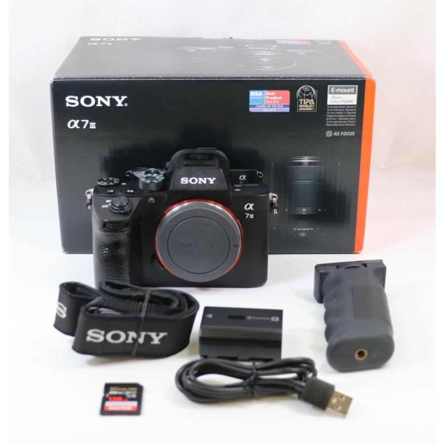 ソニー フルサイズ ミラーレス一眼カメラ α7III ボディ(レンズなし