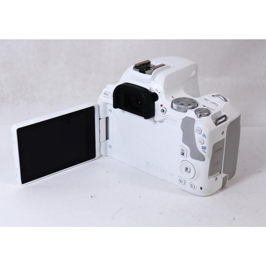 Canon デジタル一眼レフカメラ EOS Kiss X10 標準ズームキット ホワイト KISSX10WH-1855ISSTMLK｜cameranoakira｜04
