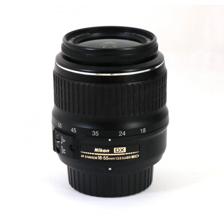 Nikon 標準ズームレンズ AF-S DX Zoom Nikkor ED 18-55mm f/3.5-5.6 G II ブラック ニコンDXフォーマット専用｜cameranoakira｜02