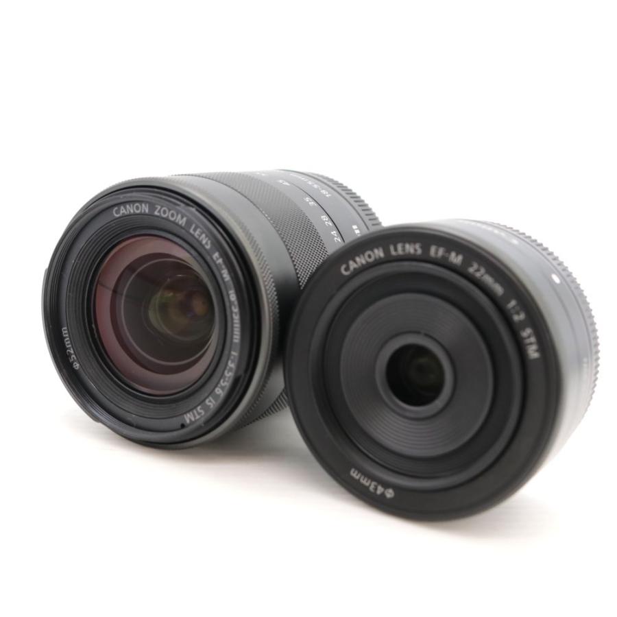 Canon ミラーレス一眼カメラ EOS M3 ダブルレンズEVFキット(ブラック