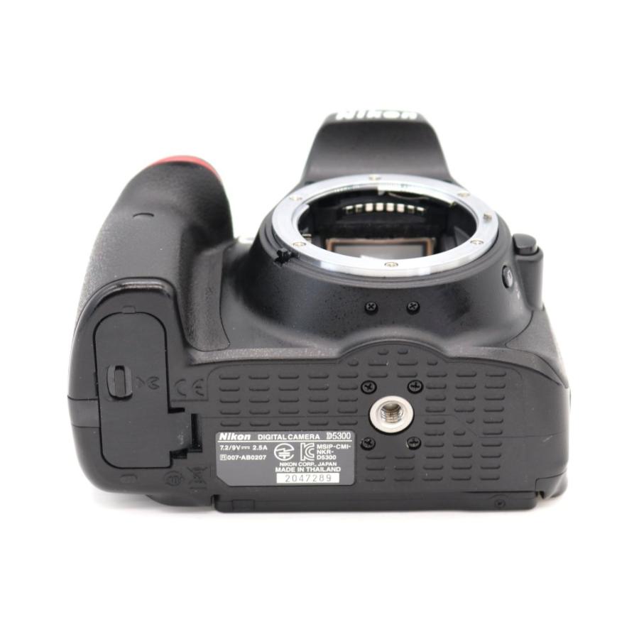Nikon デジタル一眼レフカメラ D5300 ブラック 2400万画素 3.2型 Nikon デジタル一眼レフカメラ D5300 ブラック 2400万画素 3.2型